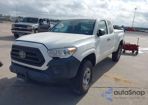 2021 Toyota Tacoma Sr from USA, damaged, VIN 3TYRX5GN0MT031905